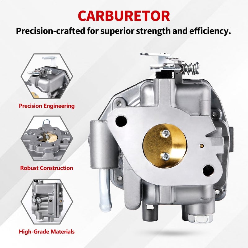 YDO Carburetor for 303442 303445 303446 303447 305442 305445 305446 305447 Series Vanguard 16 HP Engines, Carb Replace OEM# 846109 809017 808370 808253 - Image 2